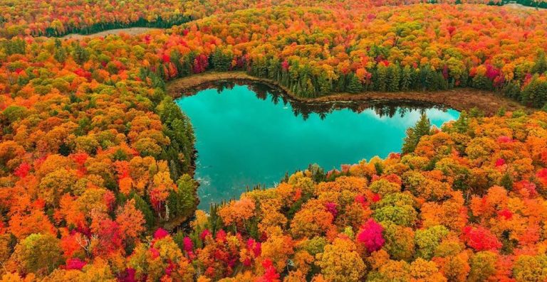Beautiful Heart Lake, Ontario, Canada